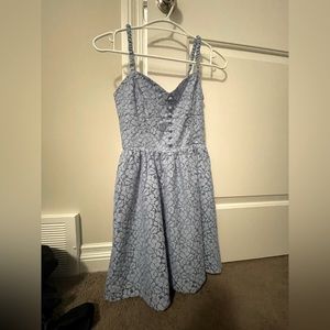 Aritzia Talula Lace Floral Mini Dress 0